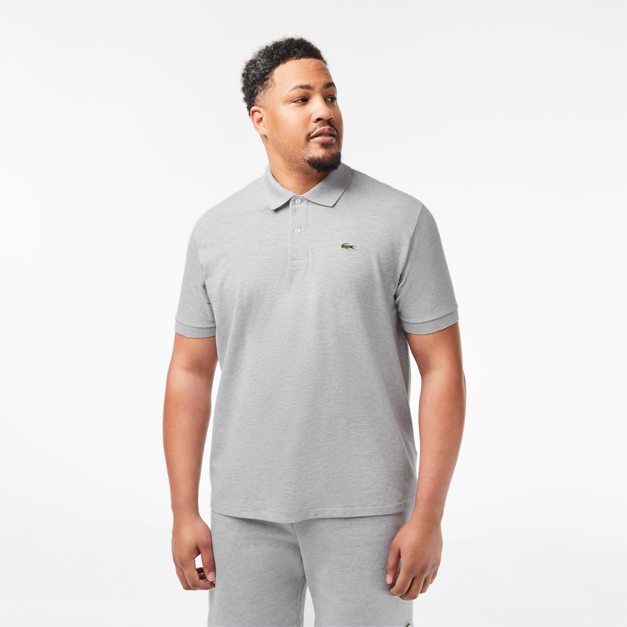Áo Polo Lacoste Nam L.12.12 Marl Dáng Cổ Điển