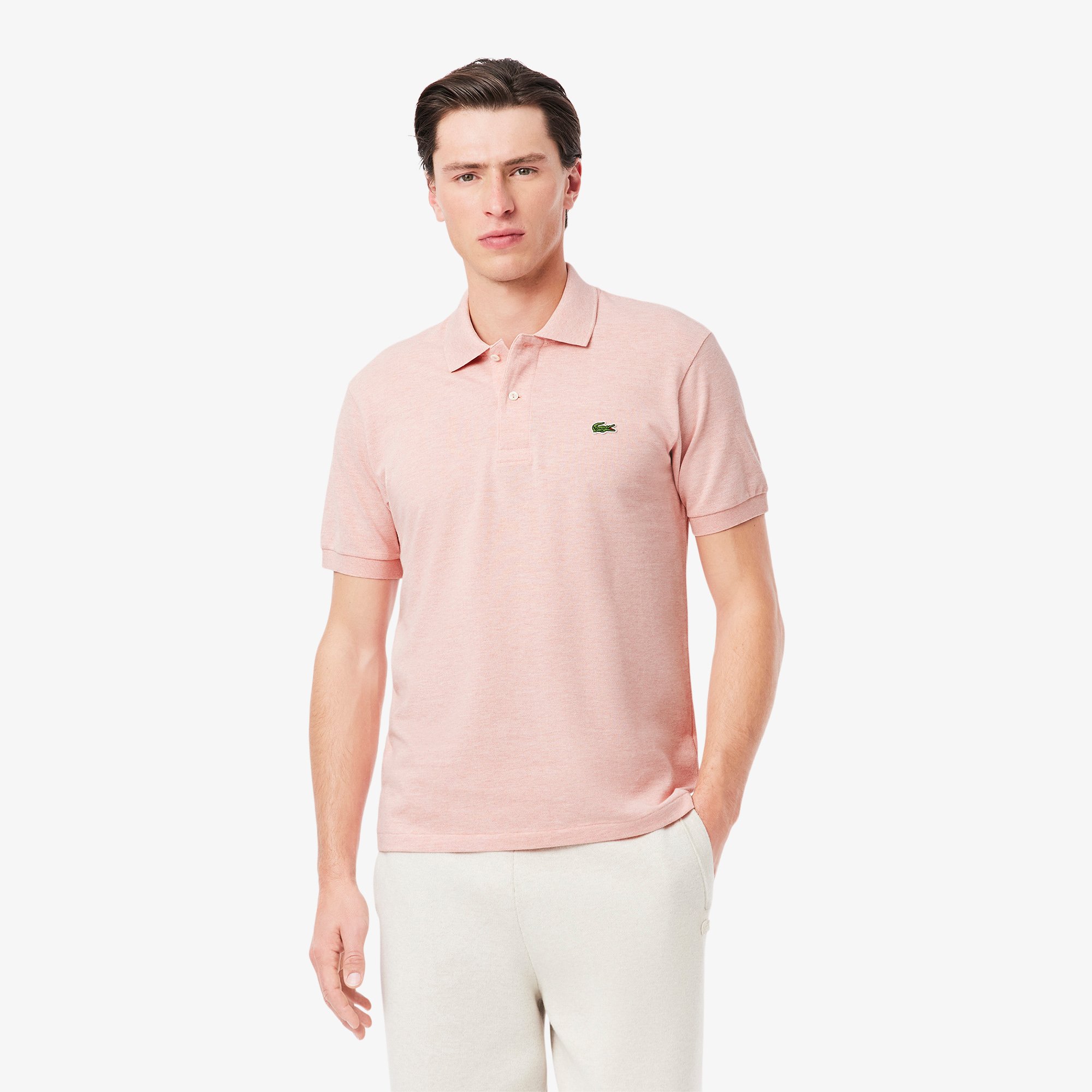 Áo Polo Lacoste Nam L.12.12 Marl Dáng Cổ Điển