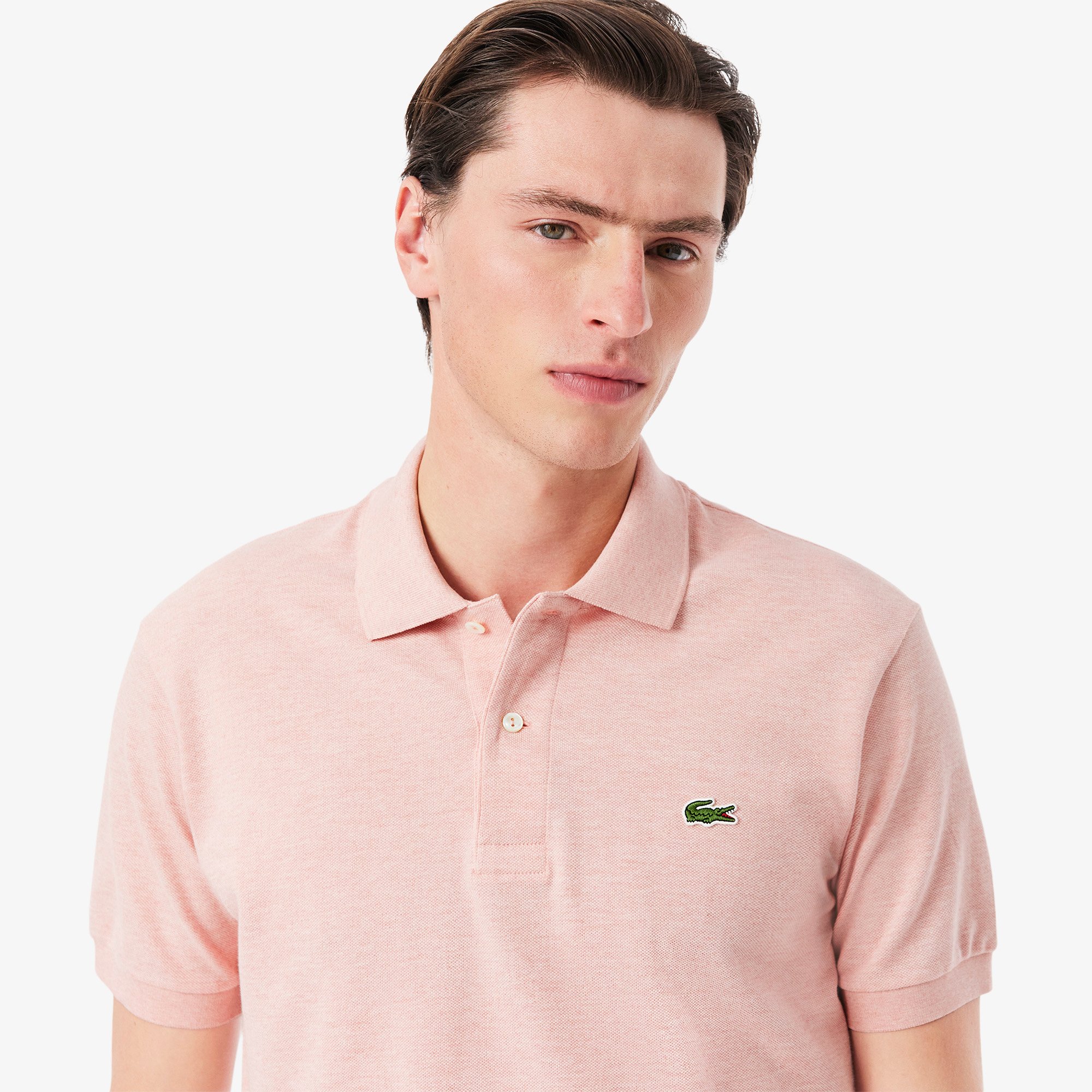 Áo Polo Lacoste Nam L.12.12 Marl Dáng Cổ Điển