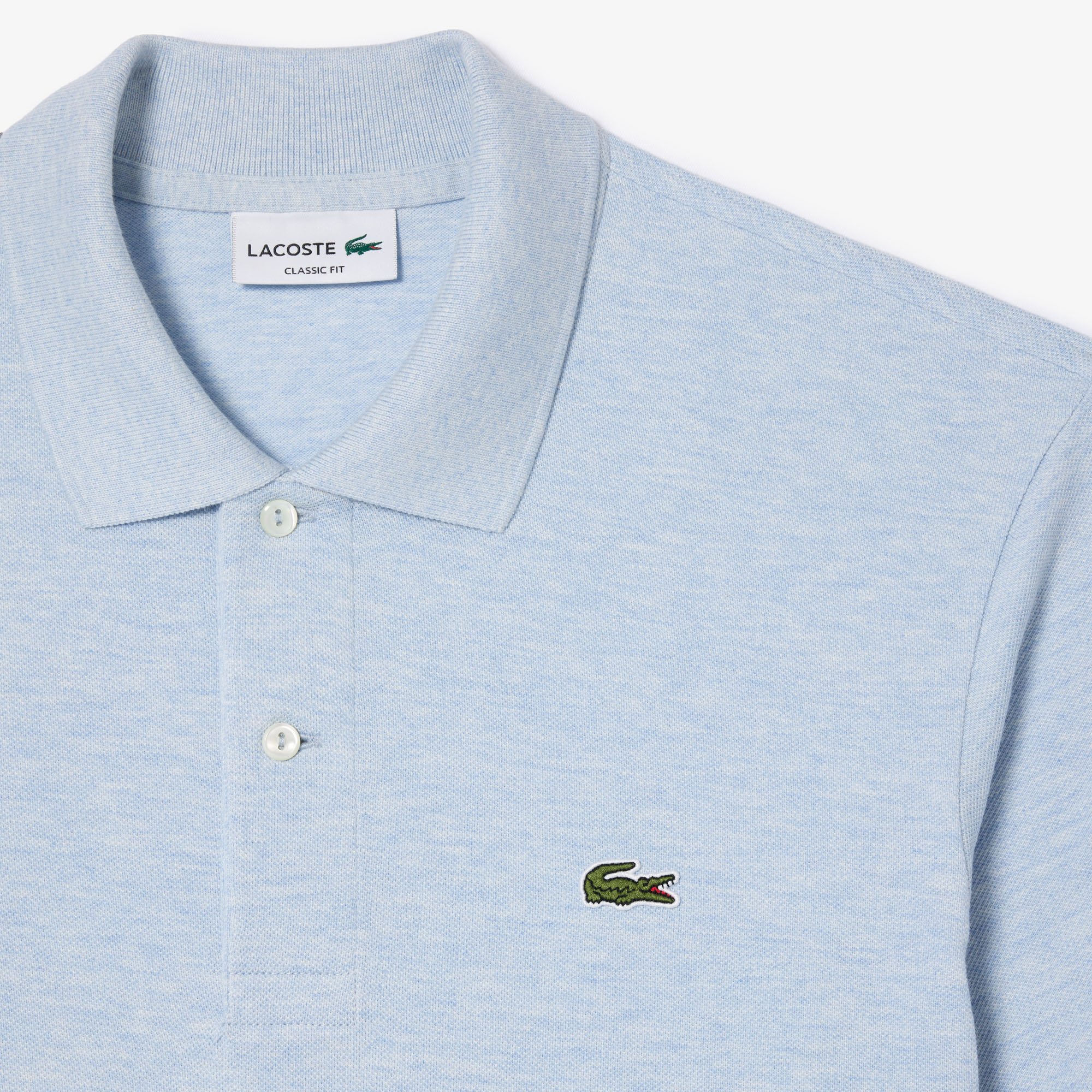 Áo Polo Lacoste Nam L.12.12 Marl Dáng Cổ Điển