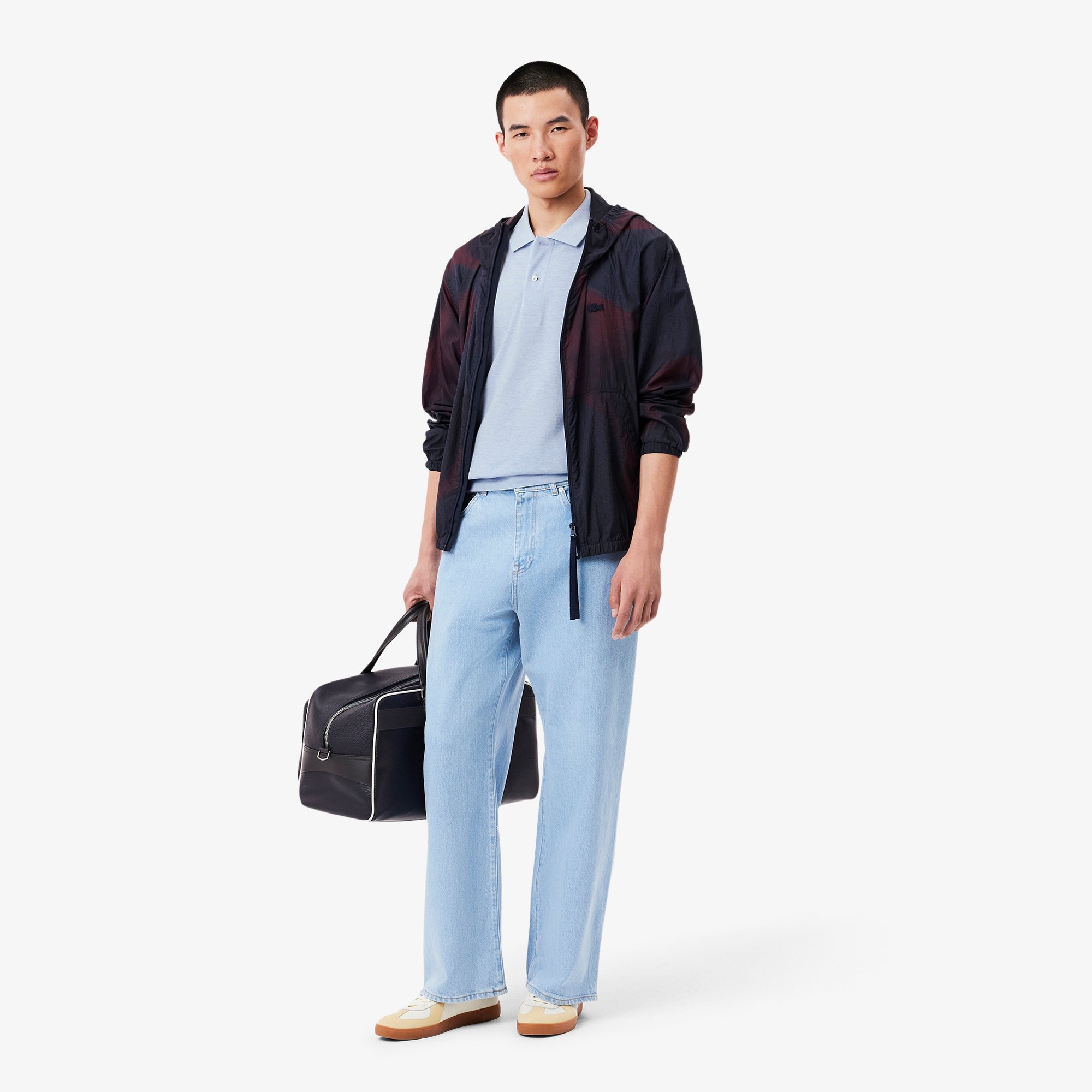 Áo Polo Lacoste Nam L.12.12 Marl Dáng Cổ Điển