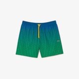 Quần Bơi Lacoste Nam Họa Tiết Monogram Hiệu Ứng Ombré