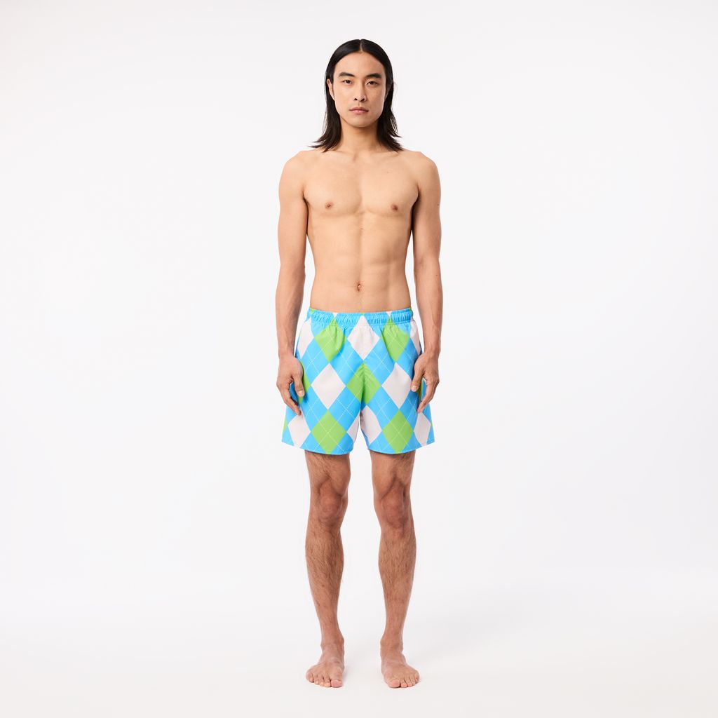 Đồ Bơi Lacoste Nam Dài Vừa Phải Công Nghệ Quick-Dry