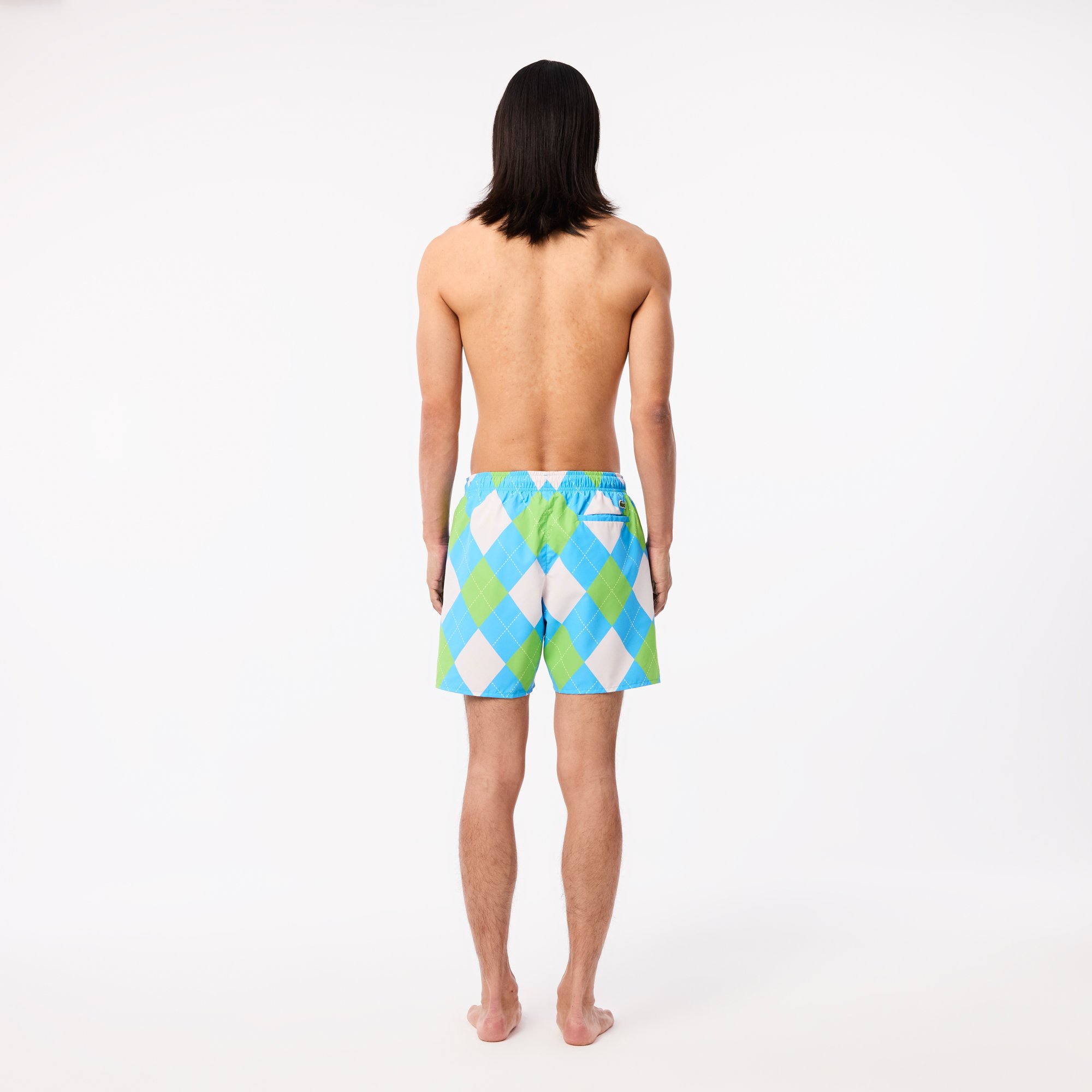 Đồ Bơi Lacoste Nam Dài Vừa Phải Công Nghệ Quick-Dry