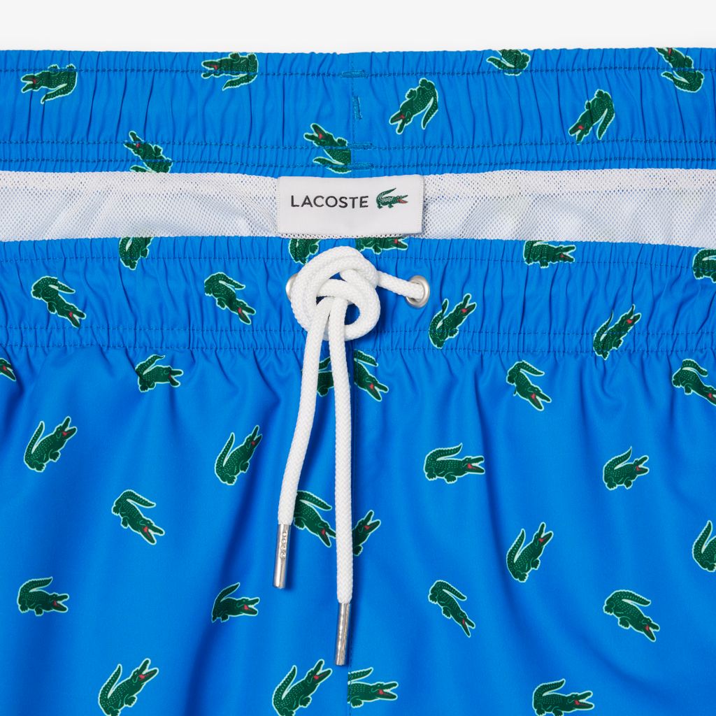 Quần Bơi Lacoste Nam In Logo Cá Sấu