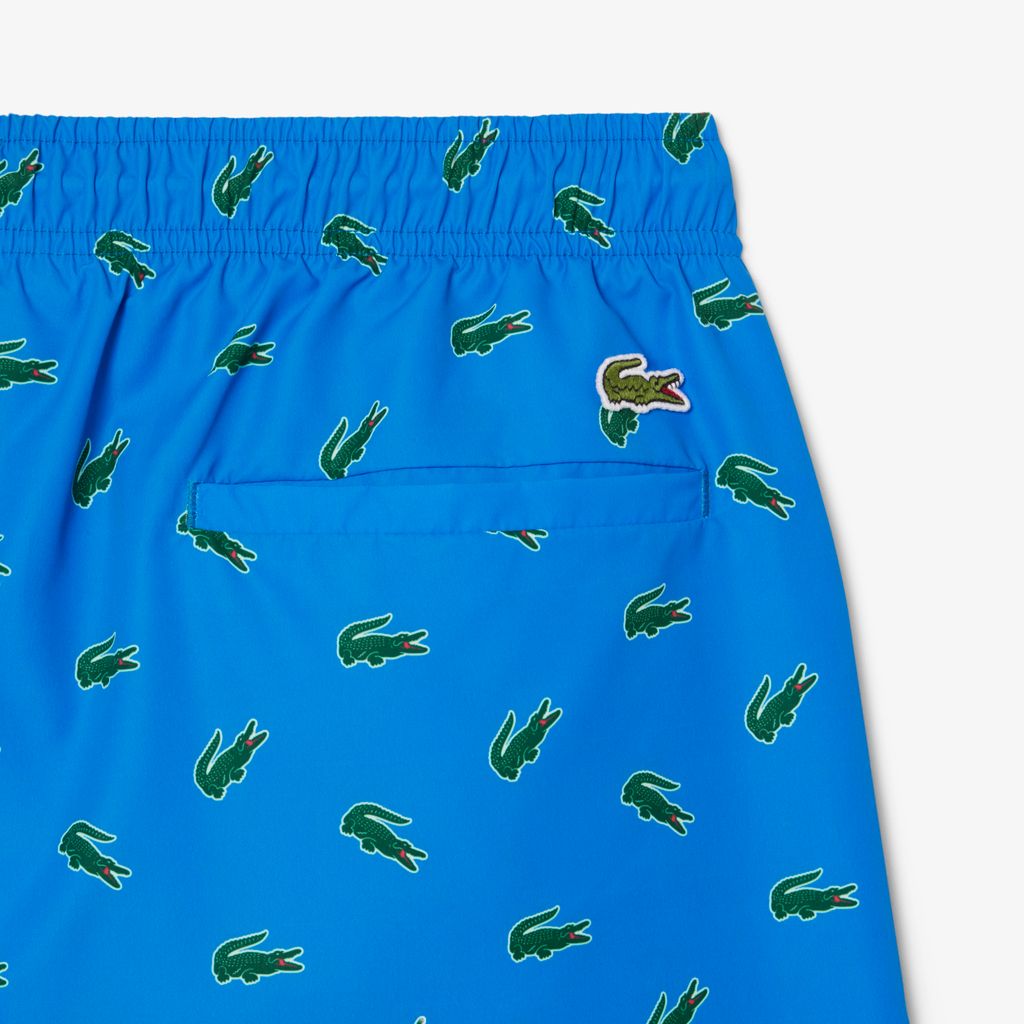 Quần Bơi Lacoste Nam In Logo Cá Sấu