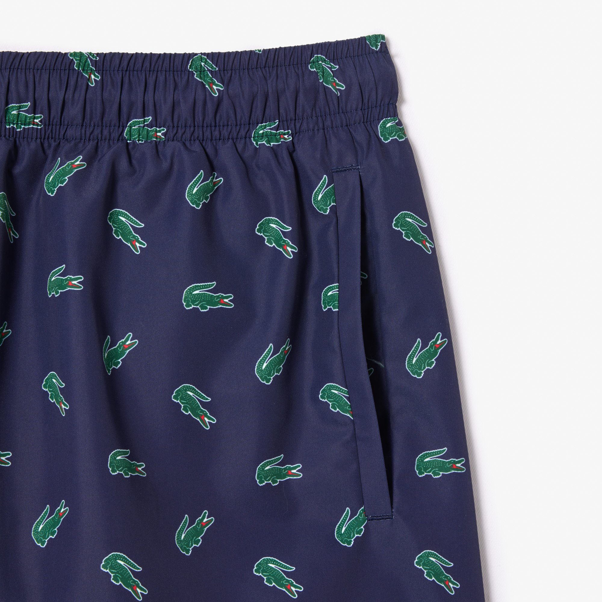 Quần Bơi Lacoste Nam In Logo Cá Sấu