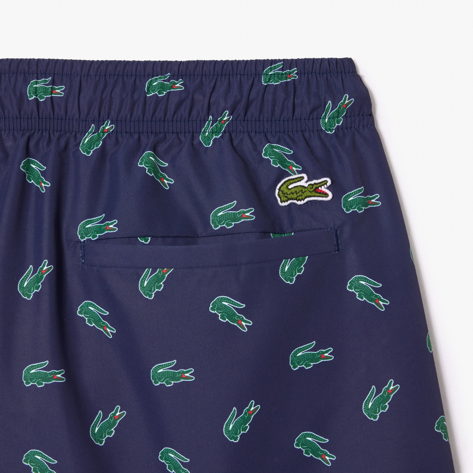 Quần Bơi Lacoste Nam In Logo Cá Sấu