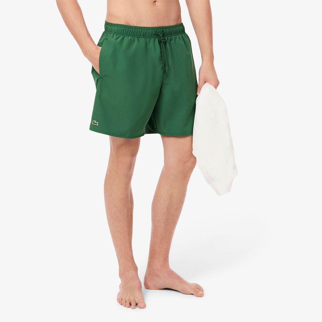 Quần Bơi Lacoste Nam Chiều Dài Trung Bình Màu Đơn Sắc