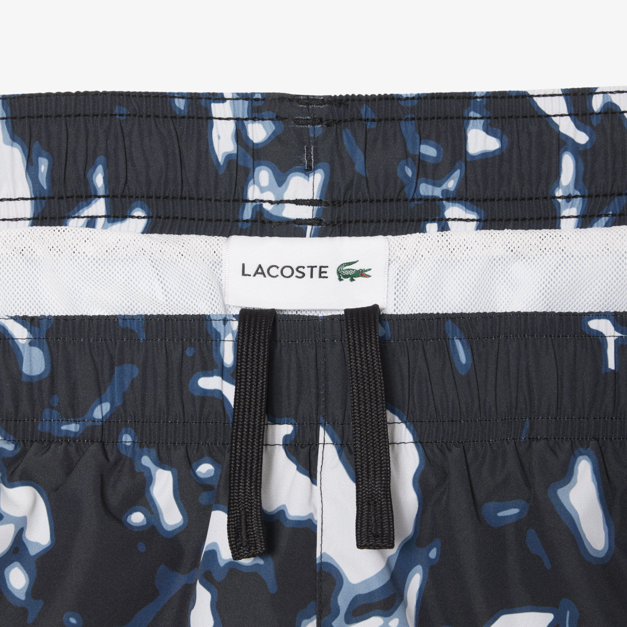 Quần Bơi Lacoste Nam Dáng Ngắn HọaTiết In