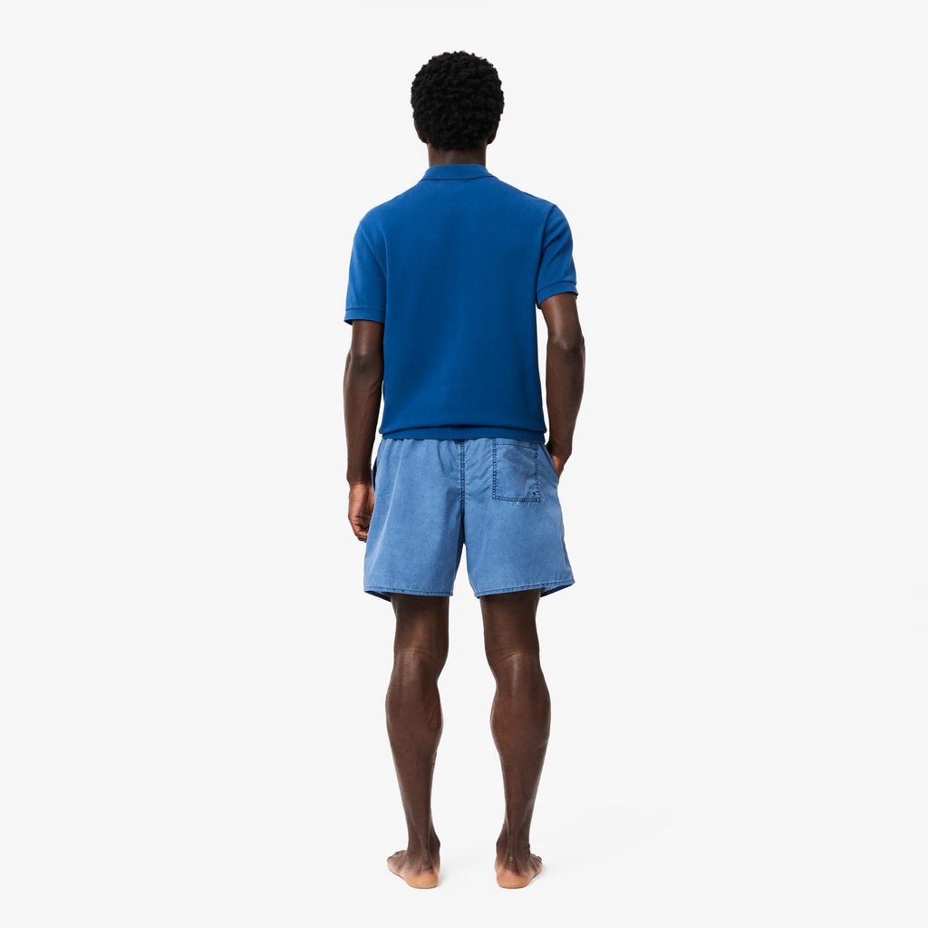 Quần Bơi Lacoste Nam Dài Vừa Phải Hiệu Ứng Wash