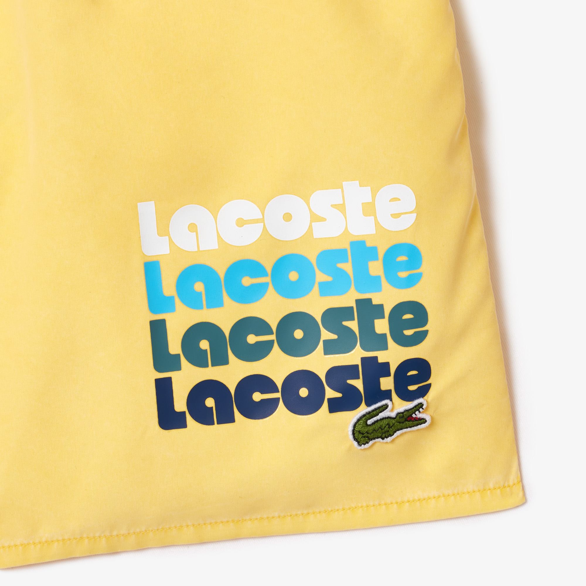 Quần Bơi Lacoste Nam Dài Vừa Phải Hiệu Ứng Wash