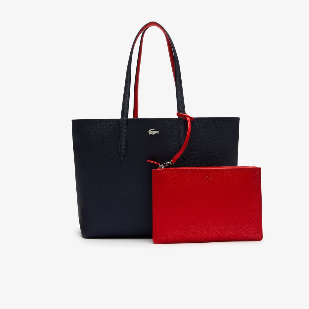 Túi Tote Lacoste Nữ Anna Có Thể Đảo Ngược Kèm Túi
