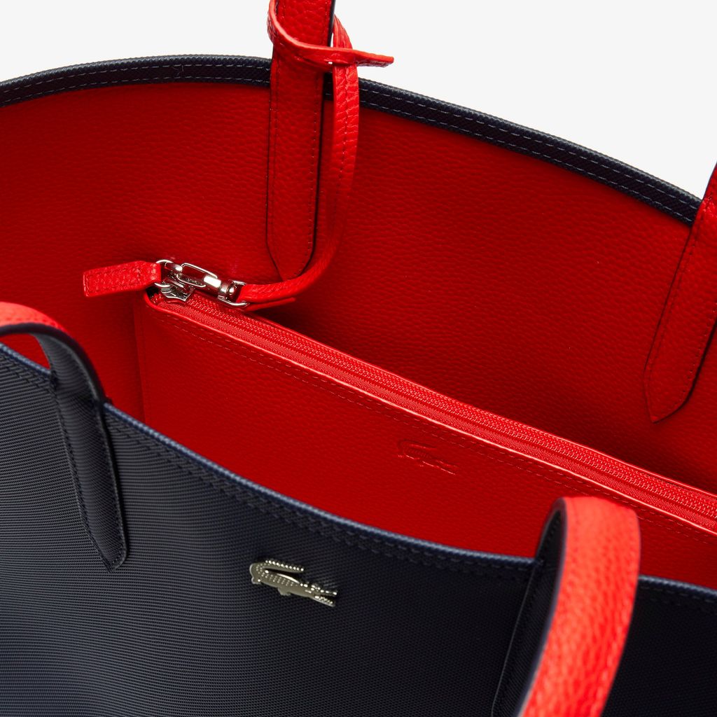 Túi Tote Lacoste Nữ Anna Có Thể Đảo Ngược Kèm Túi