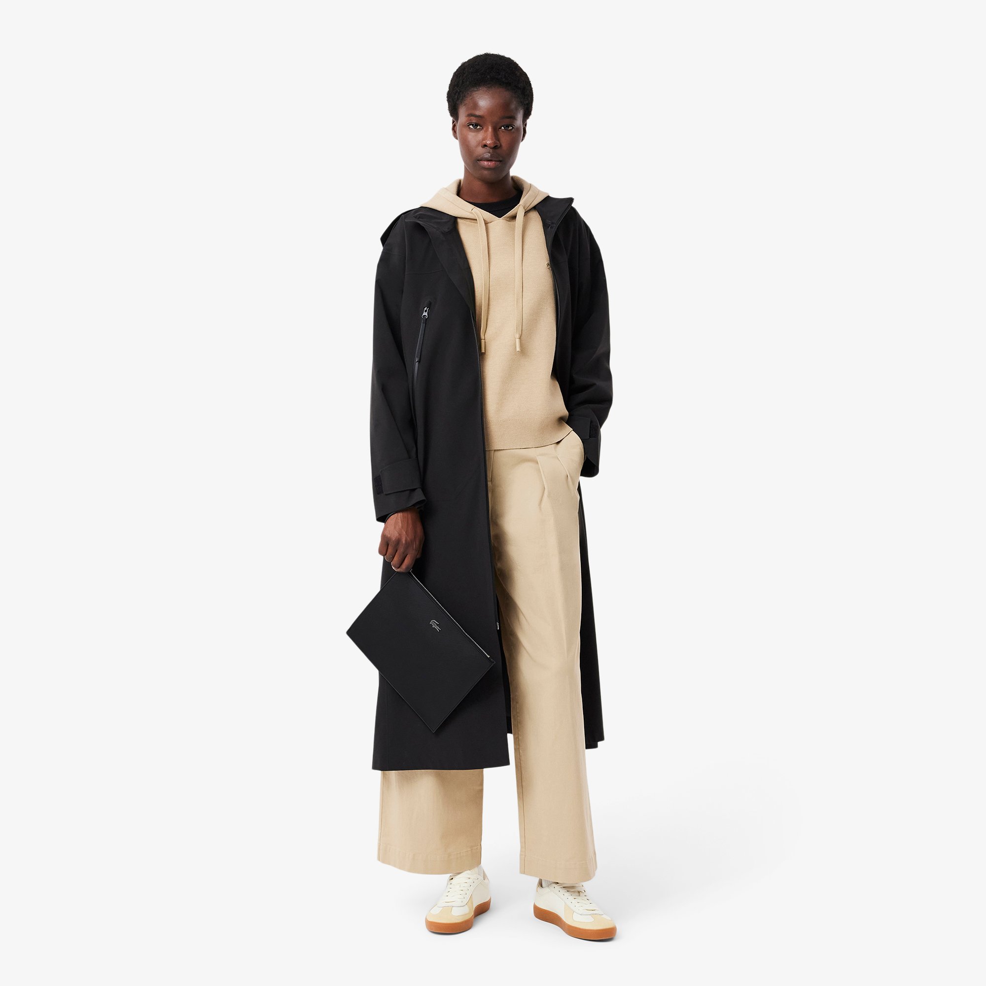 Ví Cầm Tay Lacoste Nữ Anna Canvas