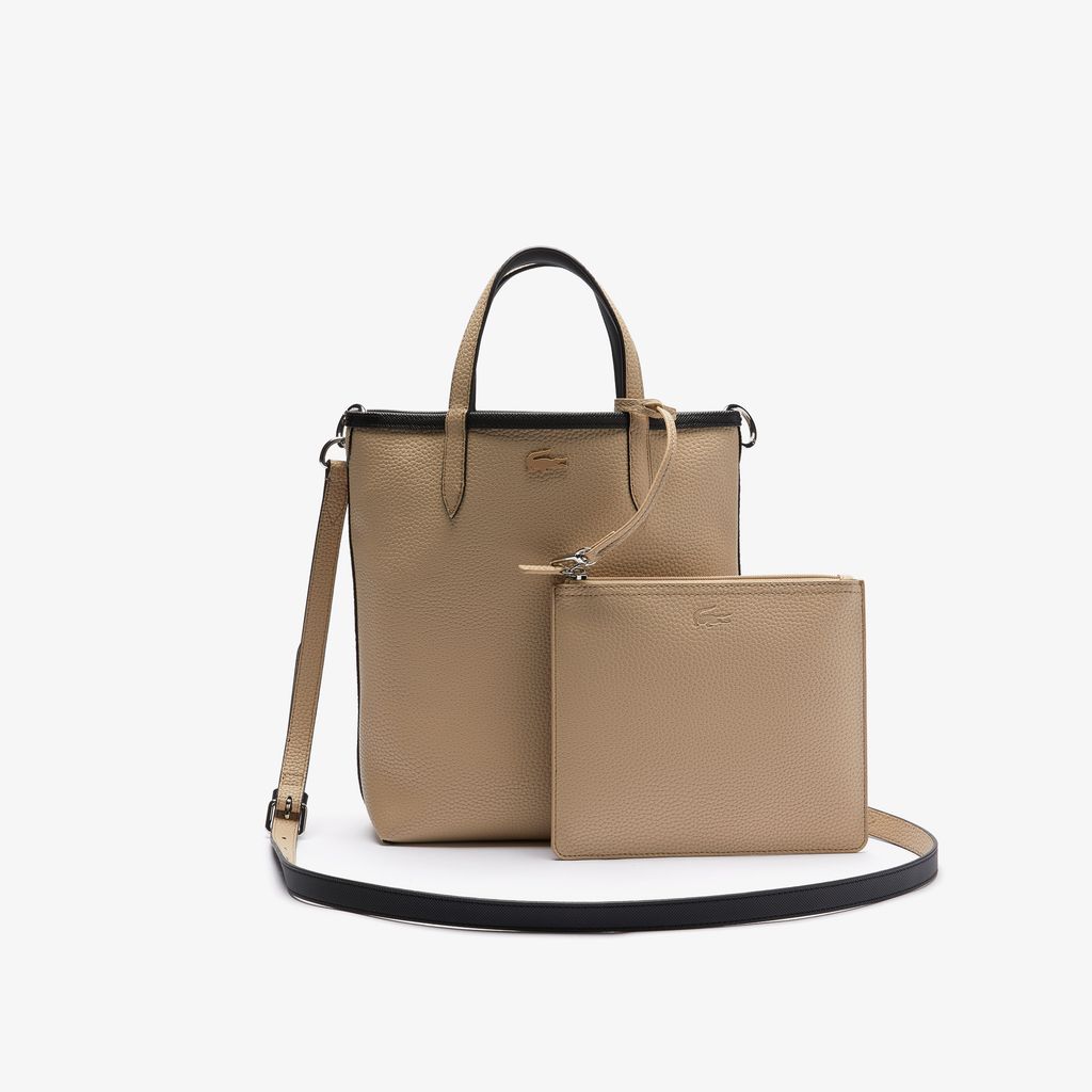 Túi Xách Lacoste Nữ Anna Chất Liệu Coated Canvas Có Thể Lộn Mặt Trái