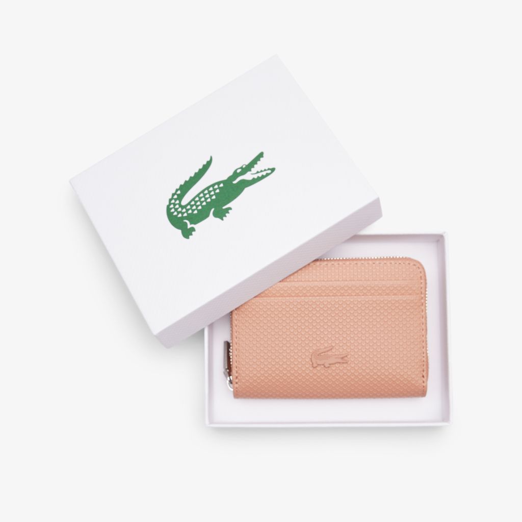 Ví Đựng Tiền Xu Lacoste Unisex Chất Liệu Da