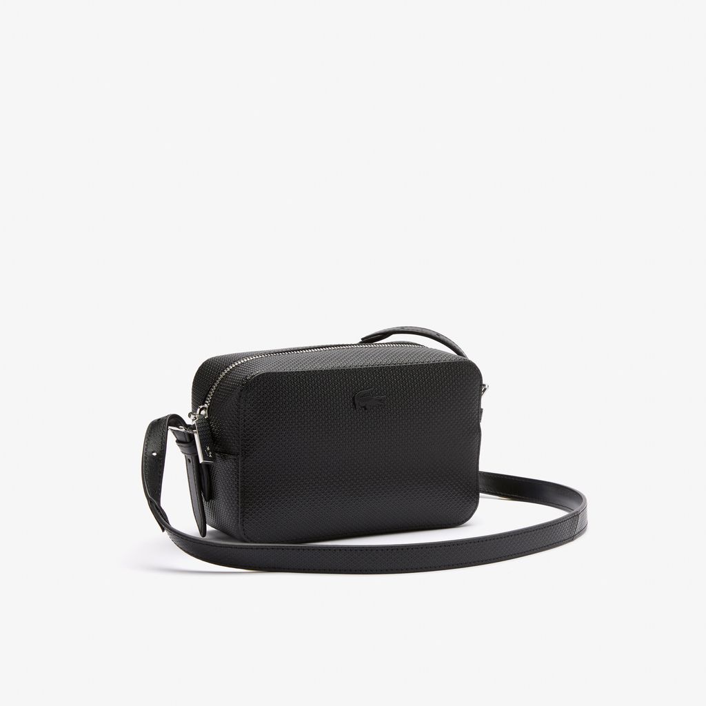 Túi Đeo Chéo Lacoste Unisex Chantaco Piqué Chất Liệu Da