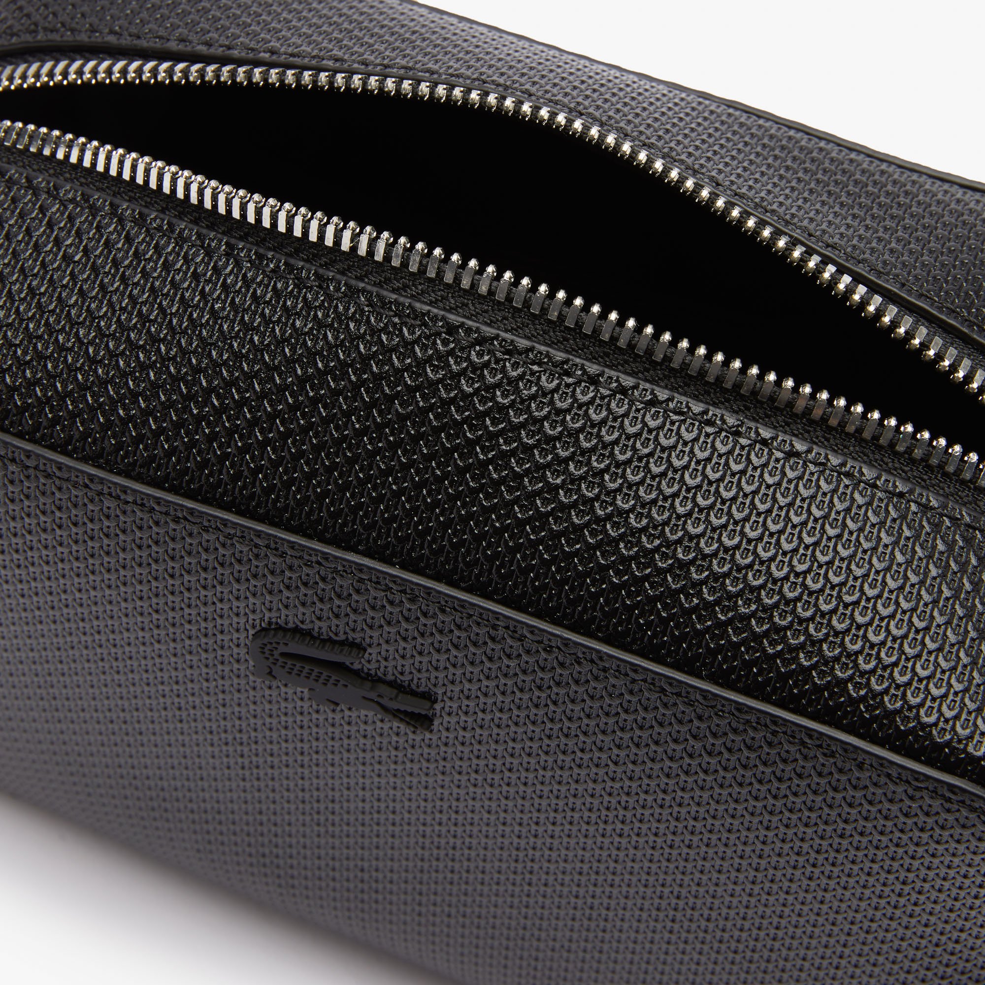 Túi Đeo Chéo Lacoste Unisex Chantaco Piqué Chất Liệu Da