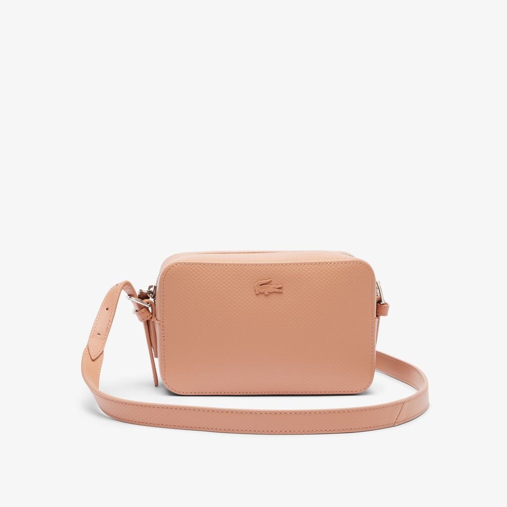 Túi Đeo Chéo Lacoste Unisex Chantaco Piqué Chất Liệu Da