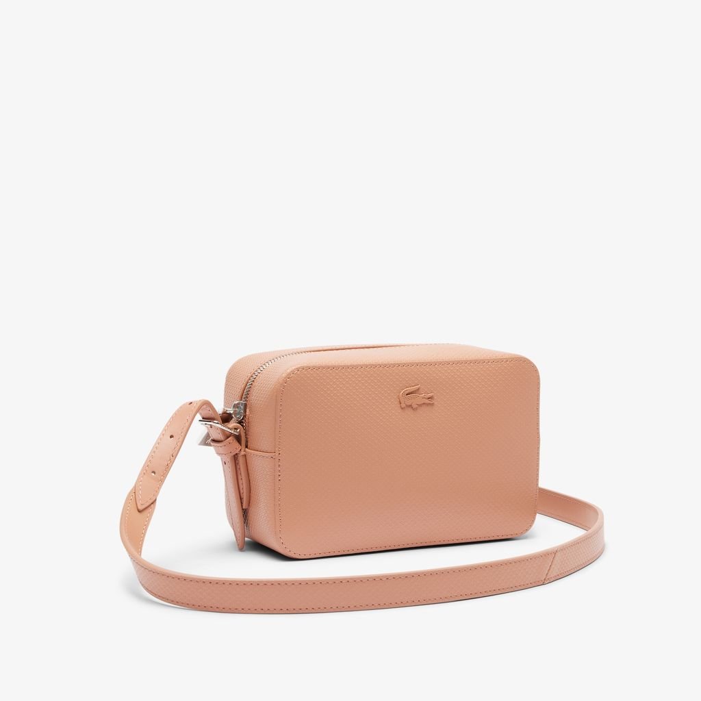 Túi Đeo Chéo Lacoste Unisex Chantaco Piqué Chất Liệu Da