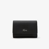 Ví Gập Lacoste Nữ Anna Nắp Gập Có Cúc Bấm
