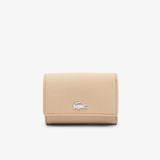 Ví Gập Lacoste Nữ Anna Nắp Gập Có Cúc Bấm