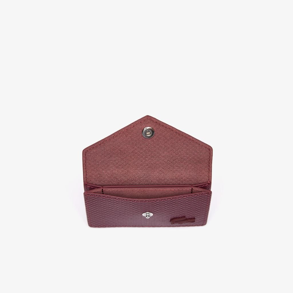 Ví Đựng Thẻ Lacoste Nữ Chantaco Cổ Điển Chất Liệu Da