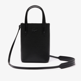 Túi Đeo Chéo Lacoste Nữ Chantaco Cổ Điển Cỡ Nhỏ Chất Liệu Da