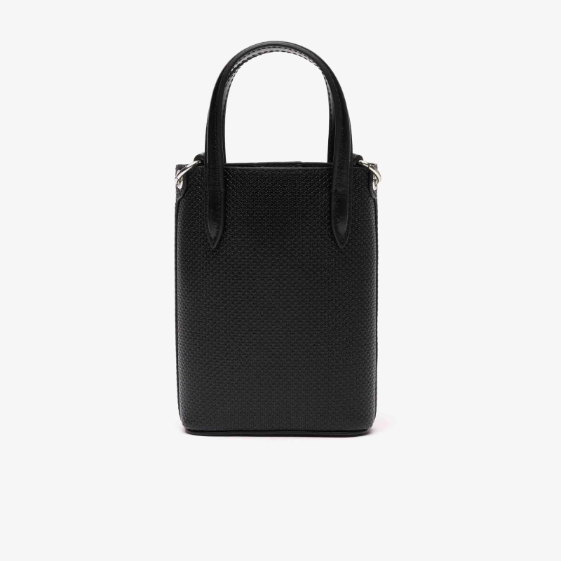 Túi Đeo Chéo Lacoste Nữ Chantaco Cổ Điển Cỡ Nhỏ Chất Liệu Da