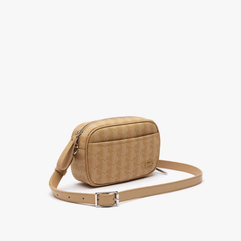 Túi Đeo Chéo Lacoste Nữ Daily Lifestyle Họa Tiết Monogram