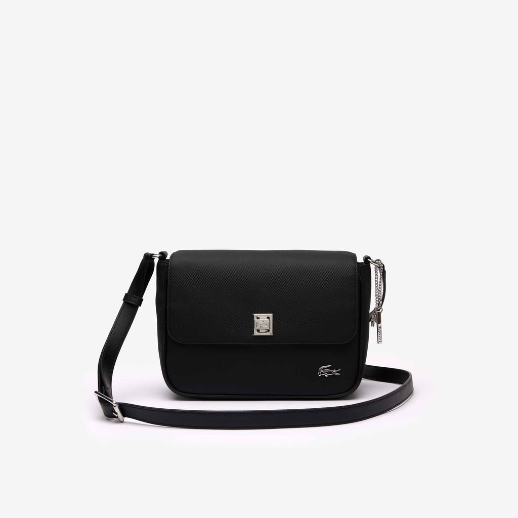 Túi Đeo Chéo Lacoste Nữ Daily Lifestyle Có Nắp Gập