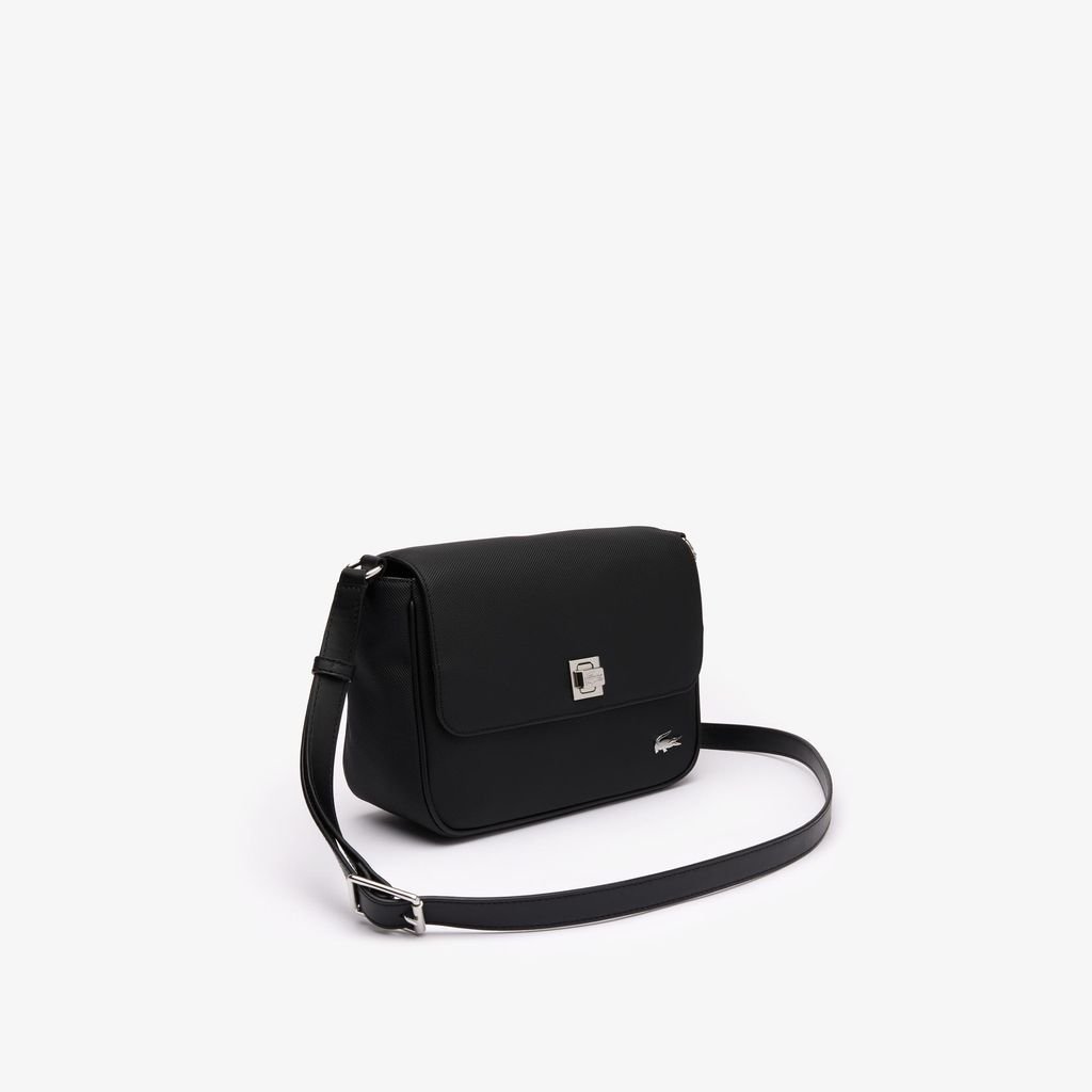 Túi Đeo Chéo Lacoste Nữ Daily Lifestyle Có Nắp Gập