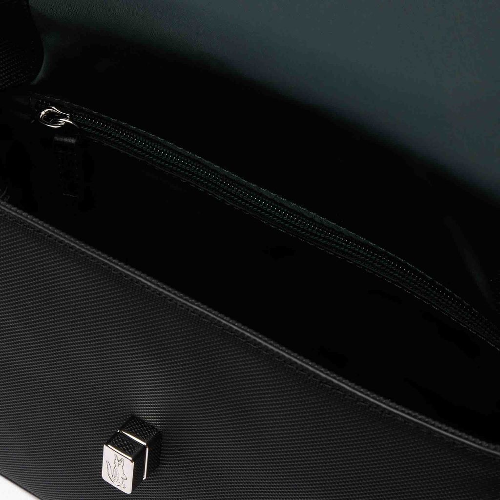Túi Đeo Chéo Lacoste Nữ Daily Lifestyle Có Nắp Gập