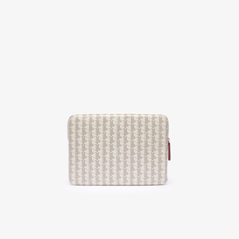 Túi Đựng Máy Tính 13inch Lacoste Nữ Họa Tiết Monogram