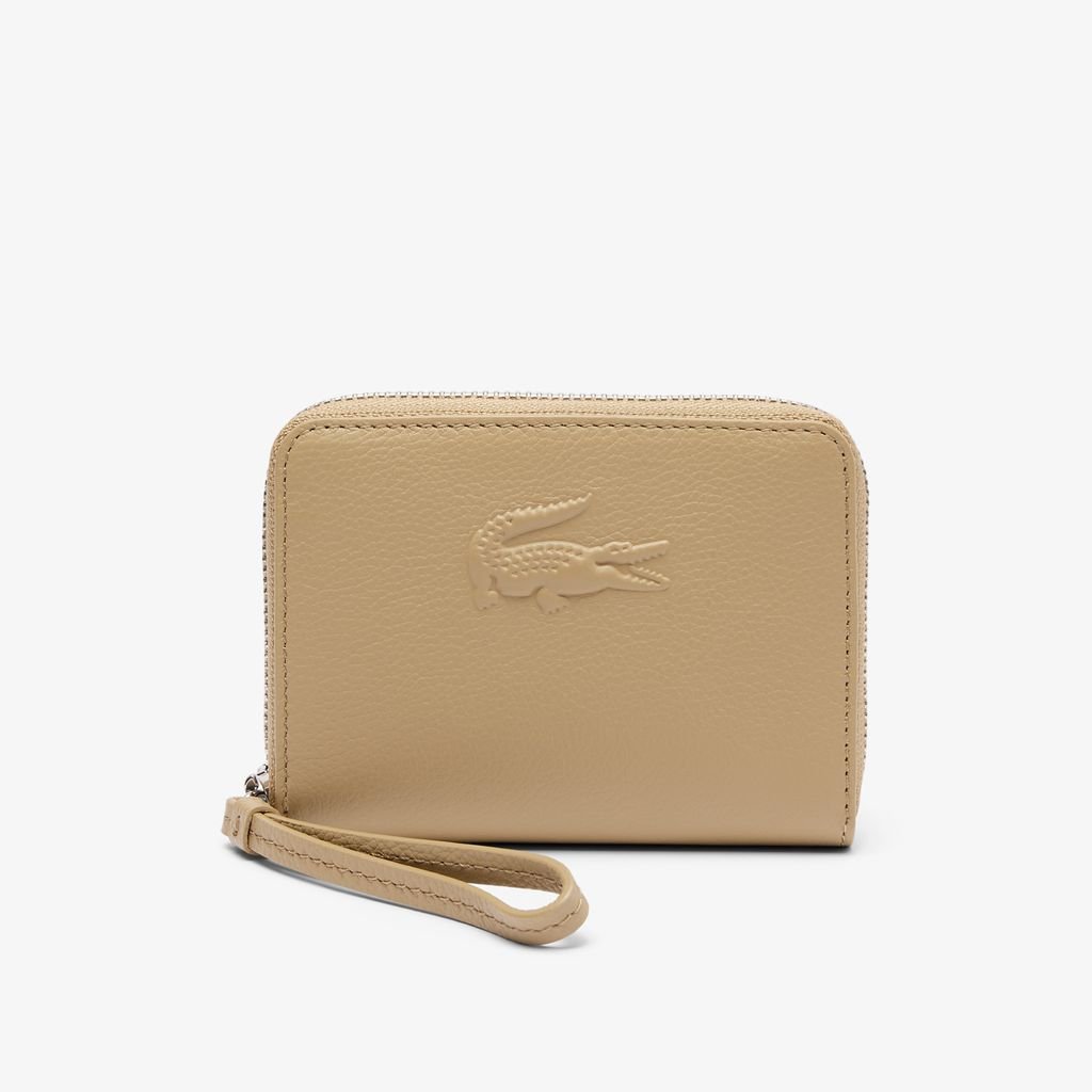 Ví Lacoste Nữ City Court Đựng Tiền Xu Chất Liệu Da Grain