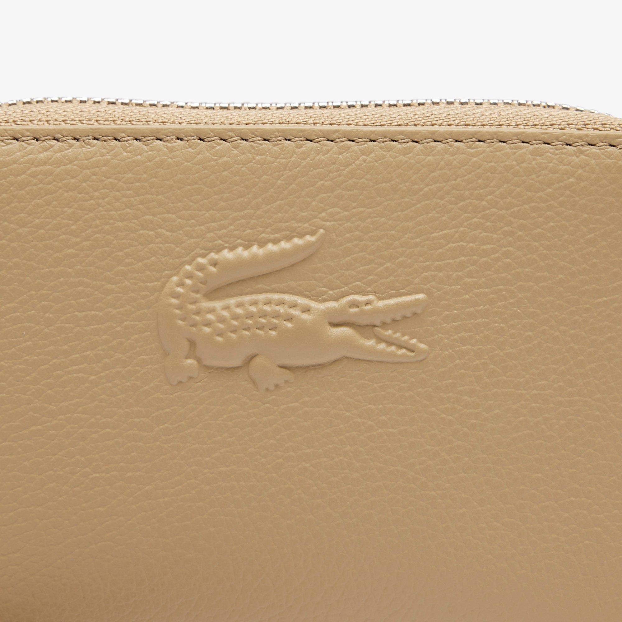 Ví Lacoste Nữ City Court Đựng Tiền Xu Chất Liệu Da Grain