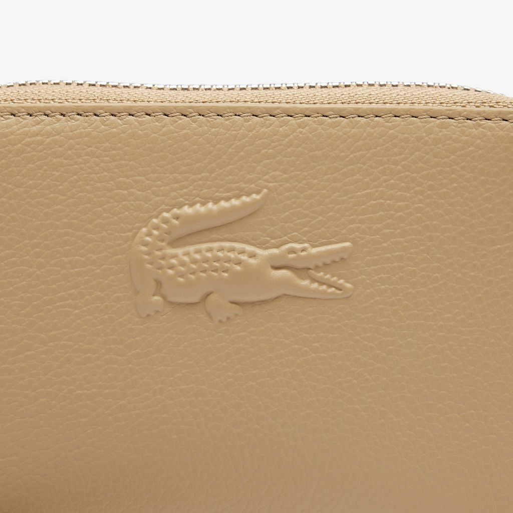 Ví Lacoste Nữ City Court Đựng Tiền Xu Chất Liệu Da Grain