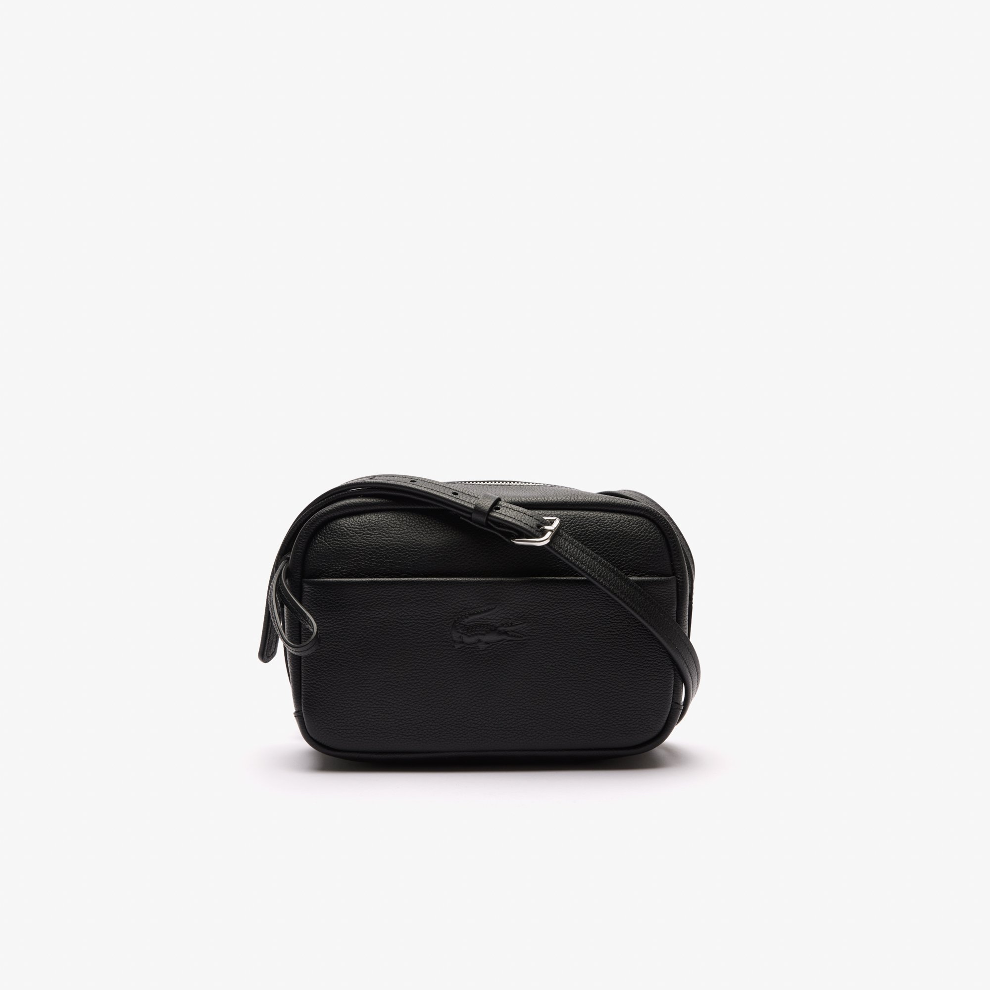 Túi Đeo Chéo Lacoste Nữ City Court Chất Liệu Da Grain