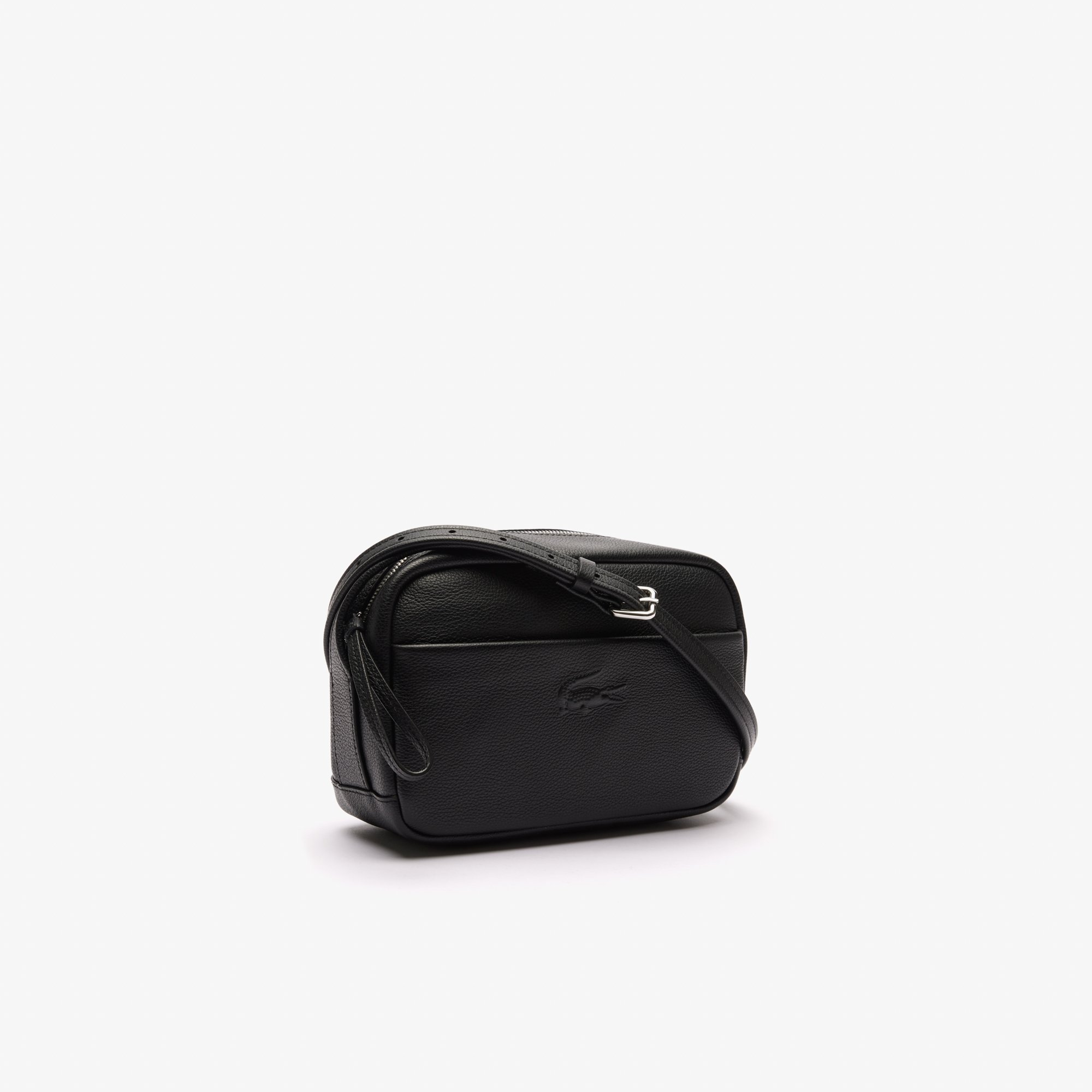 Túi Đeo Chéo Lacoste Nữ City Court Chất Liệu Da Grain