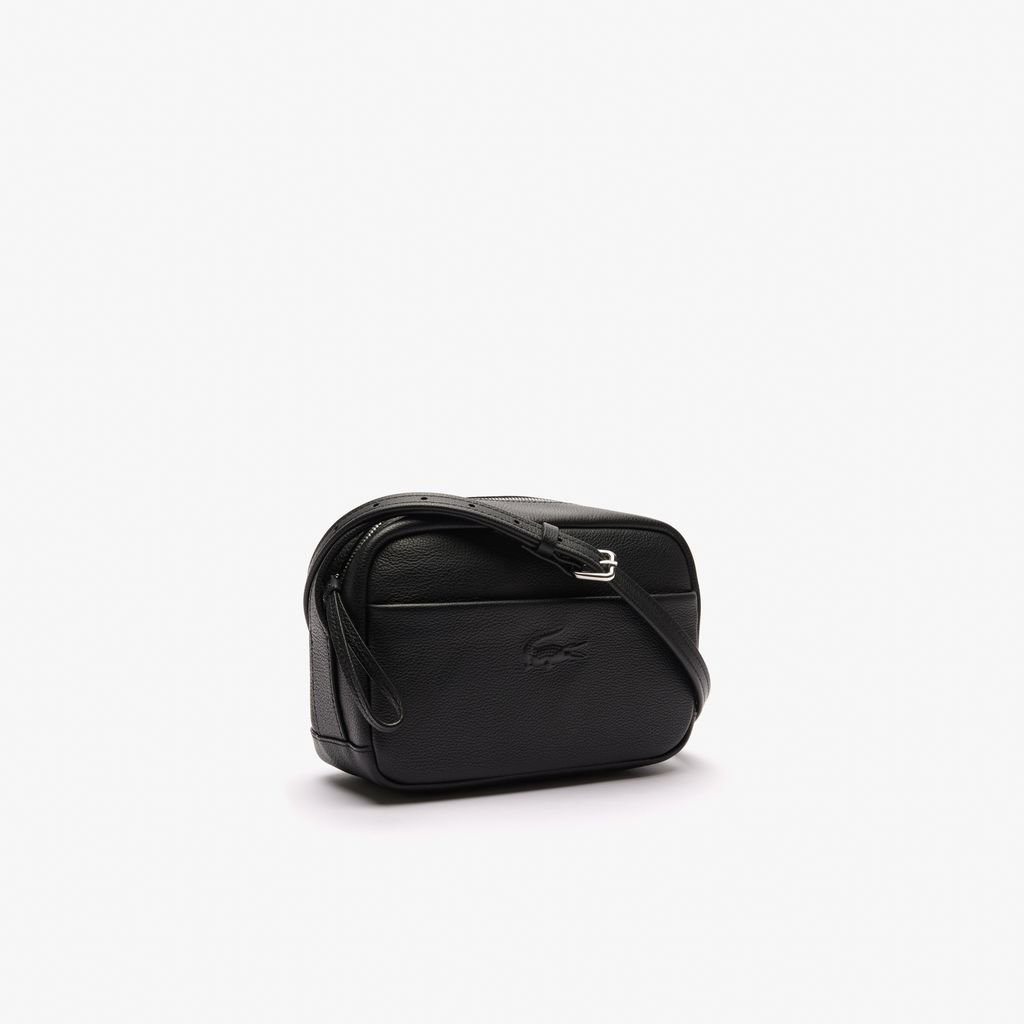 Túi Đeo Chéo Lacoste Nữ City Court Chất Liệu Da Grain