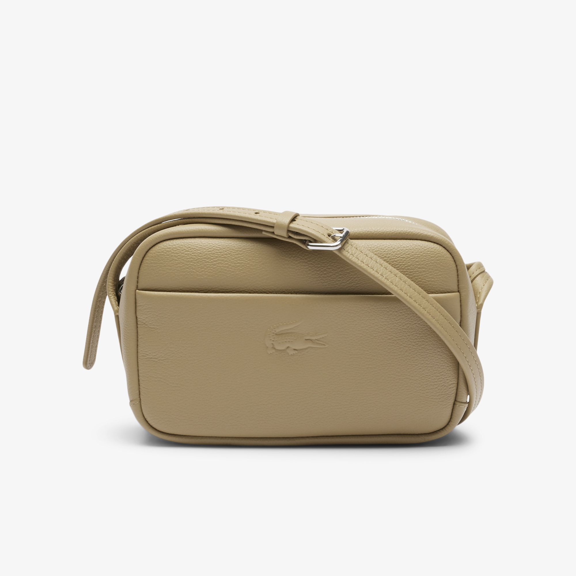 Túi Đeo Chéo Lacoste Nữ City Court Chất Liệu Da Grain