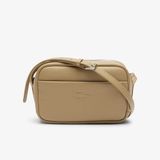 Túi Đeo Chéo Lacoste Nữ City Court Chất Liệu Da Grain