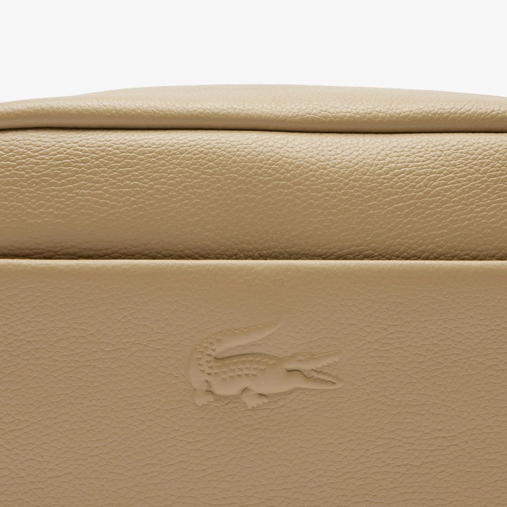 Túi Đeo Chéo Lacoste Nữ City Court Chất Liệu Da Grain