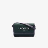 Túi Đeo Chéo Lacoste Nữ Heritage Chất Liệu Canvas Có Nắp Gập