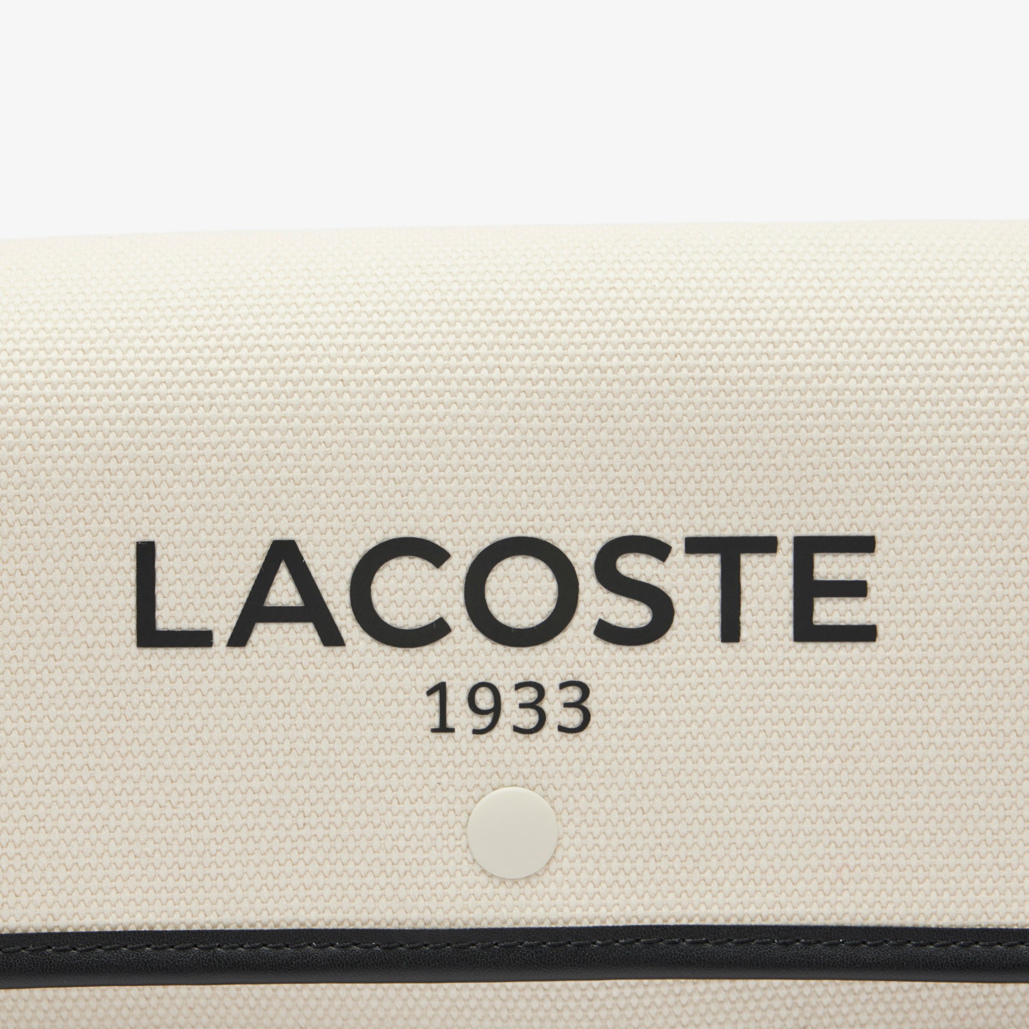 Túi Đeo Chéo Lacoste Nữ Heritage Chất Liệu Canvas Có Nắp Gập