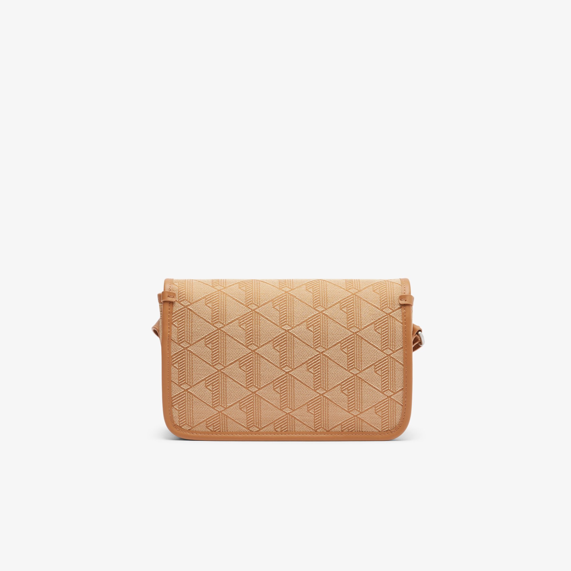 Túi Đeo Chéo Lacoste Nữ Heritage Có Nắp Gập Chất Liệu Jacquard