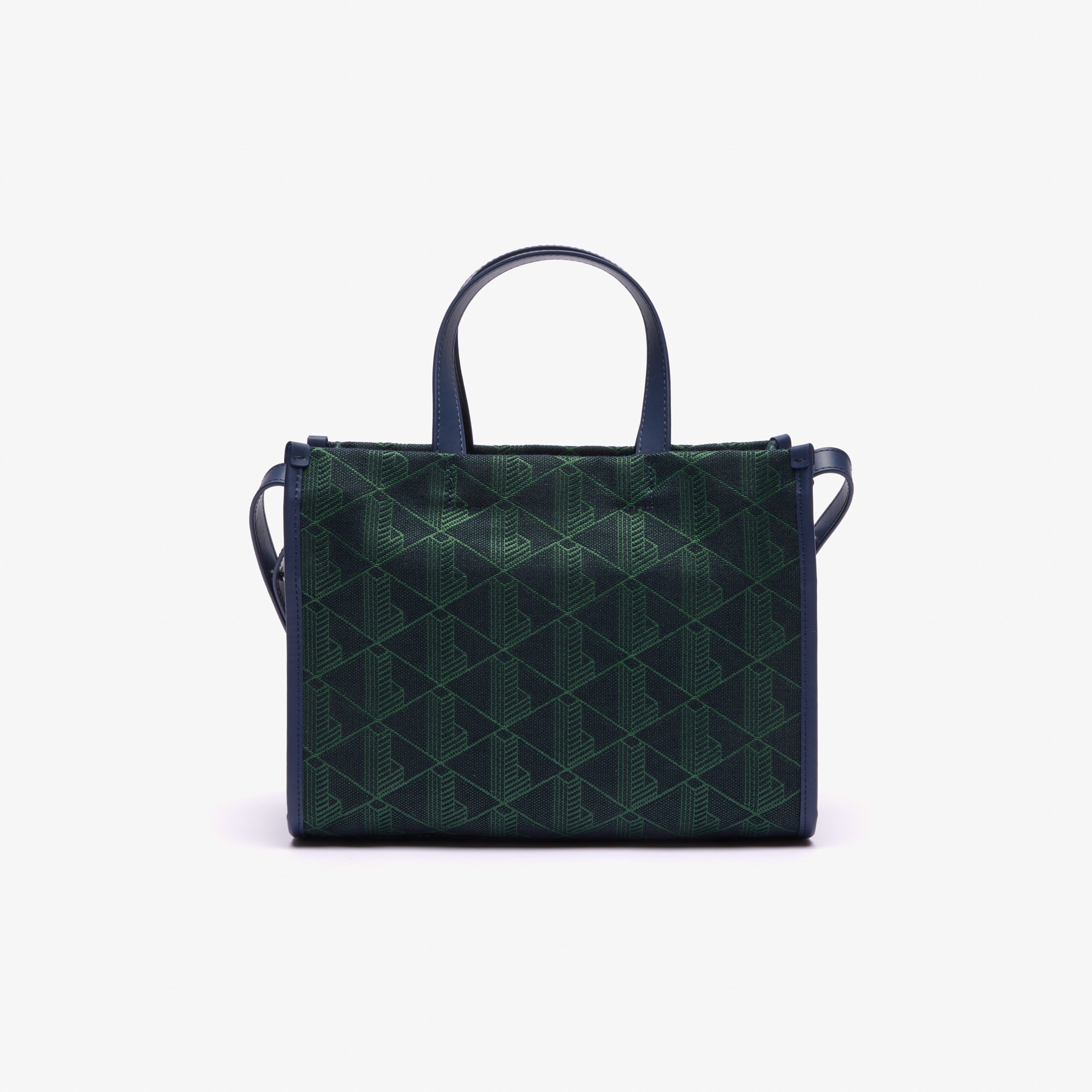 Túi Tote Lacoste Nữ Heritage Cỡ Nhỏ Chất Liệu Jacquard