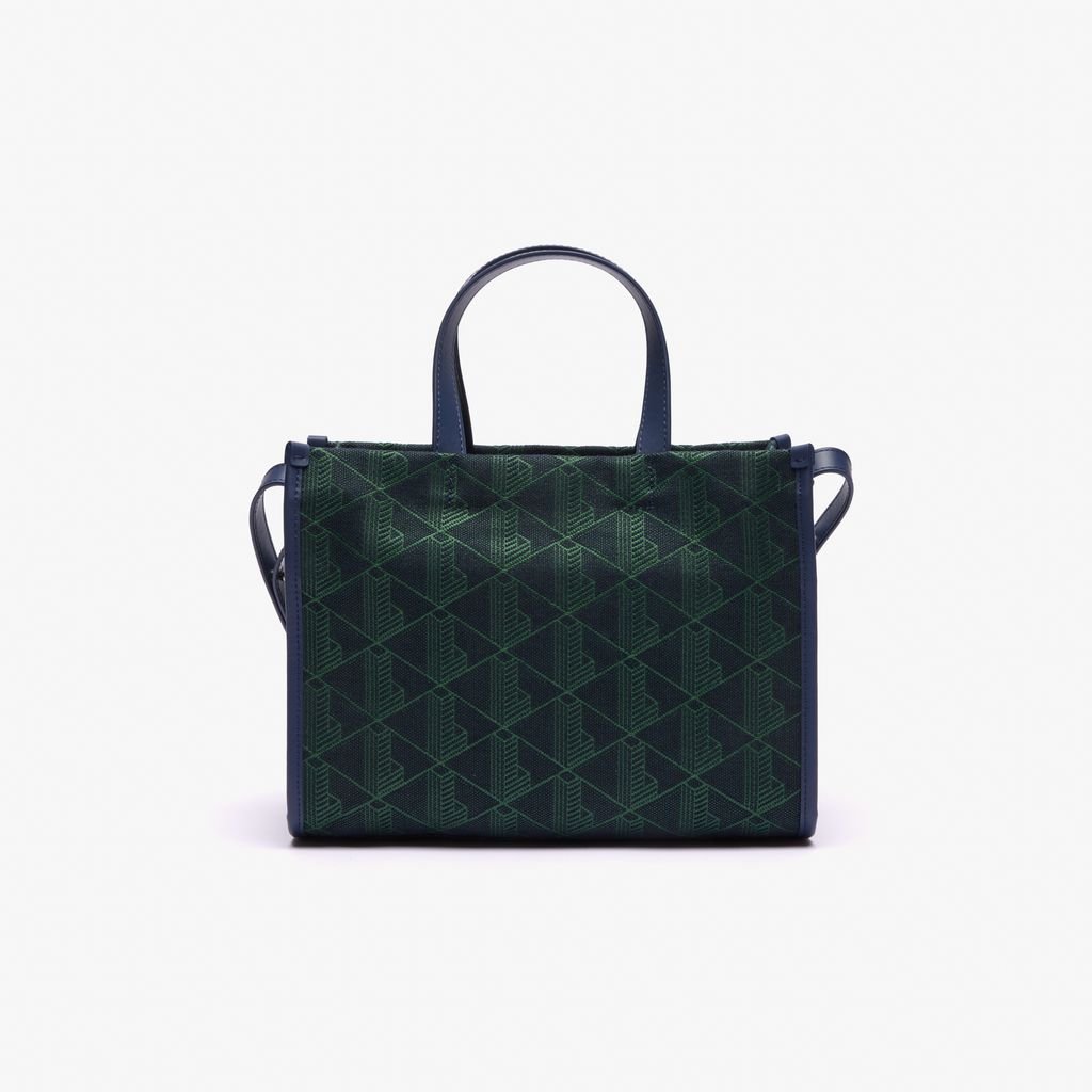 Túi Tote Lacoste Nữ Heritage Cỡ Nhỏ Chất Liệu Jacquard