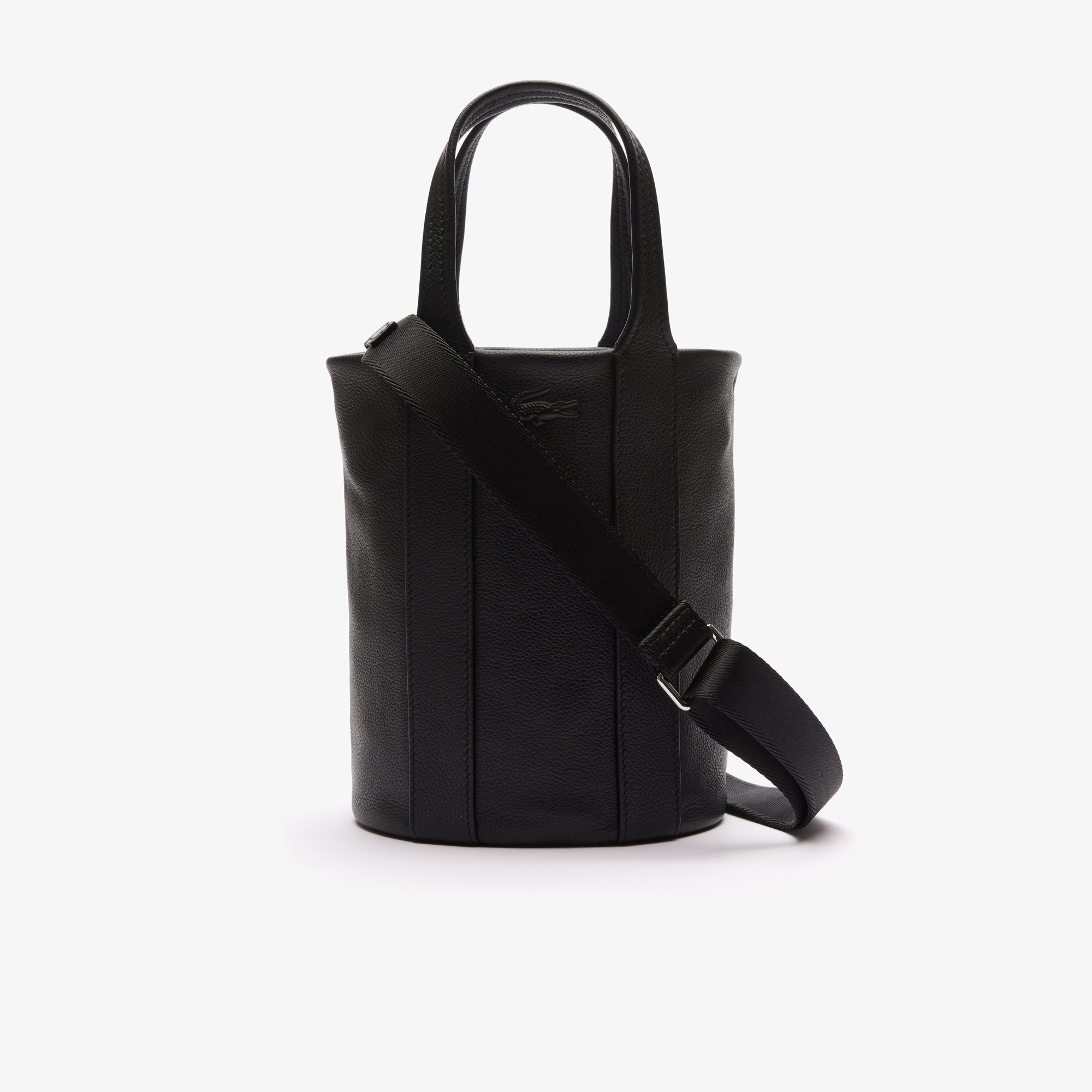 Túi Bucket Lacoste Nữ City Court Chất Liệu Da Grain